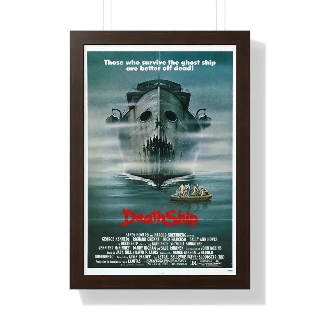 DEATH SHIP 1980 - Framed Movie Poster - The Sticker Space
