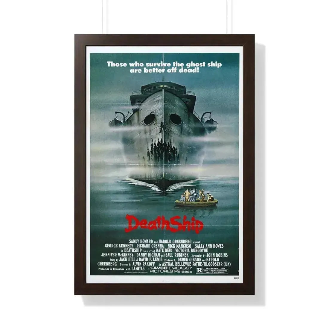 DEATH SHIP 1980 - Framed Movie Poster - The Sticker Space