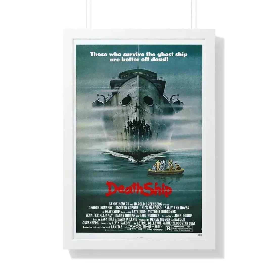 DEATH SHIP 1980 - Framed Movie Poster - The Sticker Space