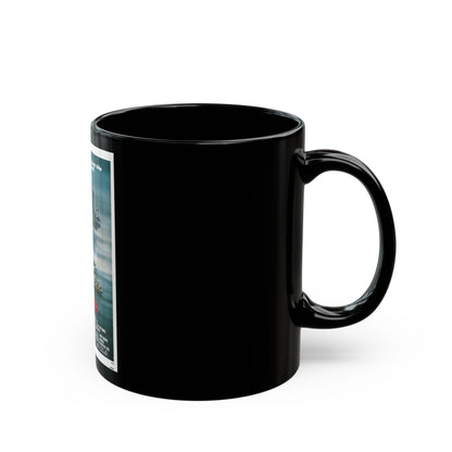 DEATH SHIP 1980 Movie Poster - Black Coffee Mug-The Sticker Space