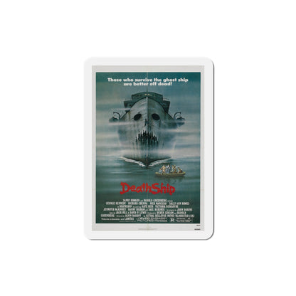 Death Ship 1980 Movie Poster Die-Cut Magnet-The Sticker Space