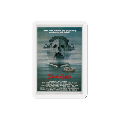 Death Ship 1980 Movie Poster Die-Cut Magnet-2" x 2"-The Sticker Space