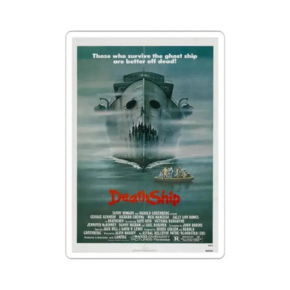 Death Ship 1980 Movie Poster - STICKER Vinyl Kiss-Cut Decal 6 Inch White - The Sticker Space