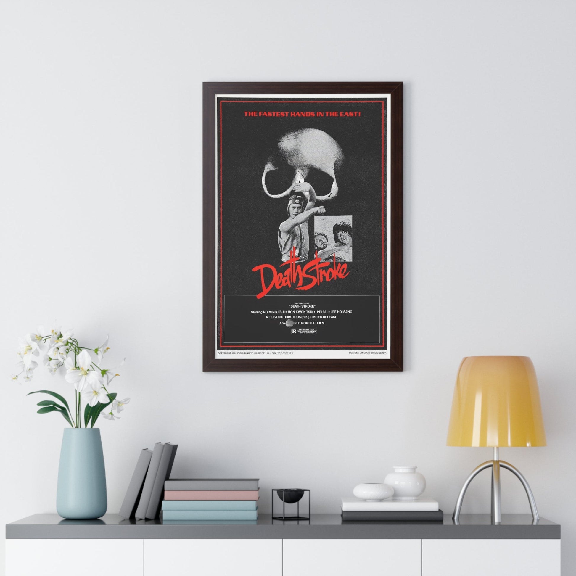 DEATH STROKE 1981 - Framed Movie Poster-The Sticker Space