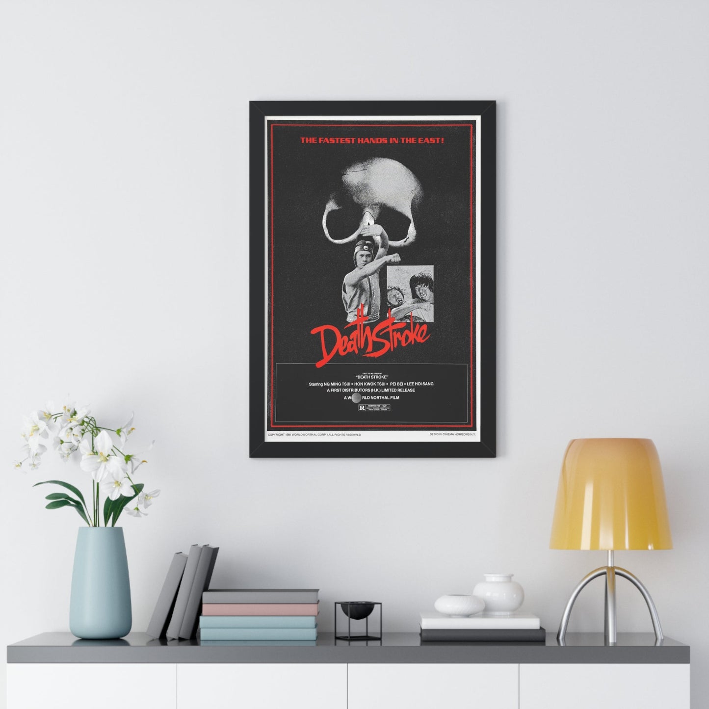 DEATH STROKE 1981 - Framed Movie Poster-The Sticker Space