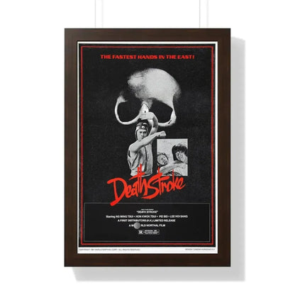 DEATH STROKE 1981 - Framed Movie Poster - The Sticker Space