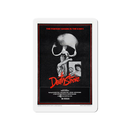 DEATH STROKE 1981 Movie Poster - Die-Cut Magnet-4" x 4"-The Sticker Space