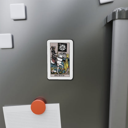 Death (Tarot Card) Die-Cut Magnet-The Sticker Space