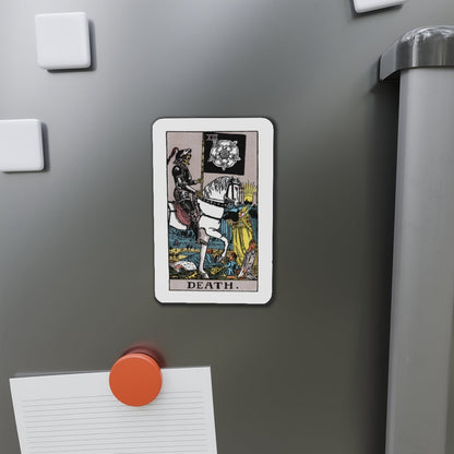 Death (Tarot Card) Die-Cut Magnet-The Sticker Space