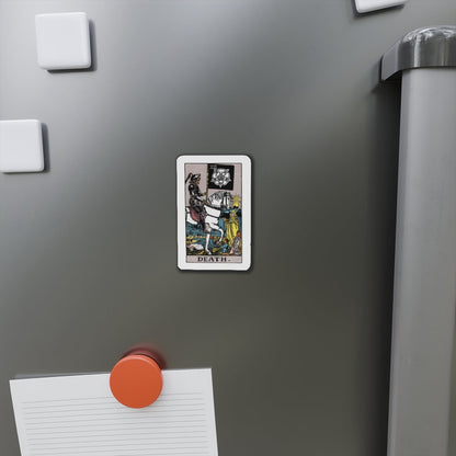 Death (Tarot Card) Die-Cut Magnet-The Sticker Space