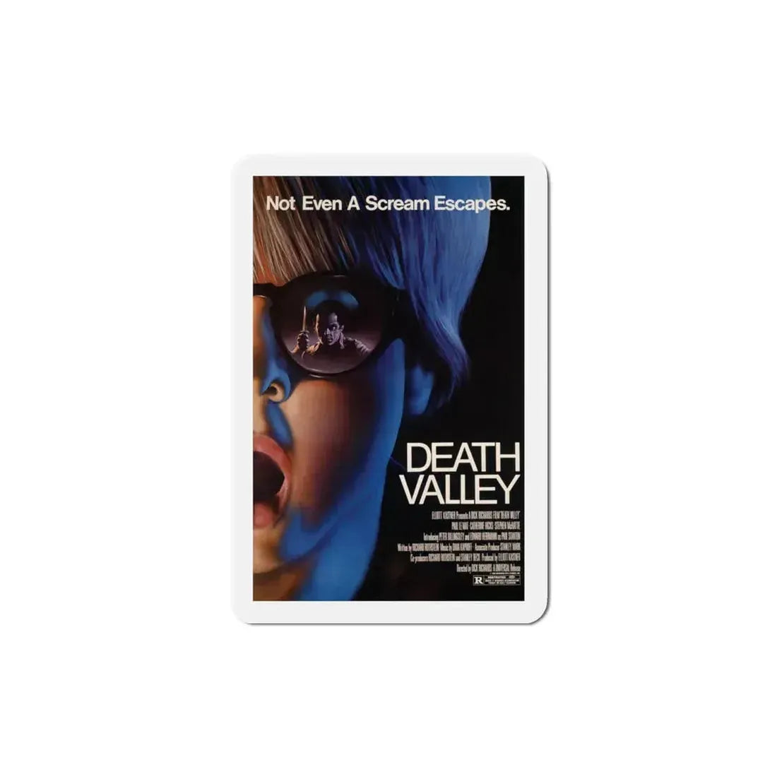 Death Valley 1982 Movie Poster Refrigerator Magnet 4 Inch - The Sticker Space