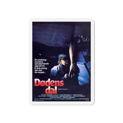 DEATH VALLEY (DANISH) 1982 Movie Poster - Refrigerator Magnet 6 Inch - The Sticker Space