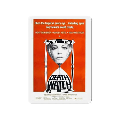 DEATH WATCH 1980 Movie Poster - Refrigerator Magnet 2 Inch - The Sticker Space
