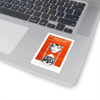 DEATH WATCH 1980 Movie Poster - STICKER Vinyl Kiss-Cut Decal - The Sticker Space