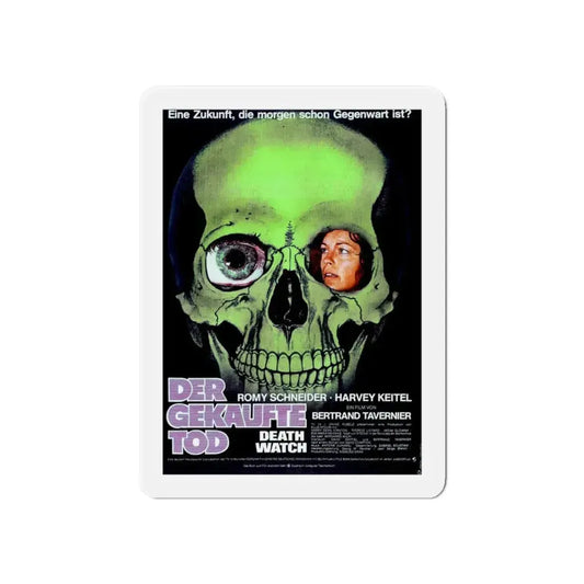 DEATH WATCH (GERMAN) 1980 Movie Poster - Refrigerator Magnet 6 Inch - The Sticker Space