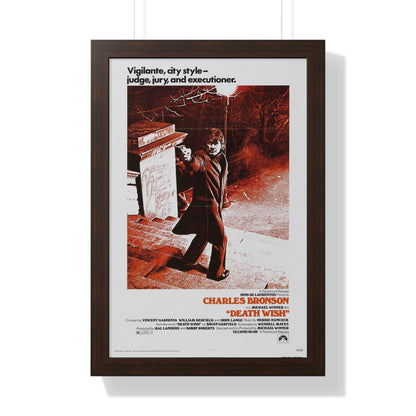 DEATH WISH 1974 - Framed Movie Poster-16″ x 24″-The Sticker Space