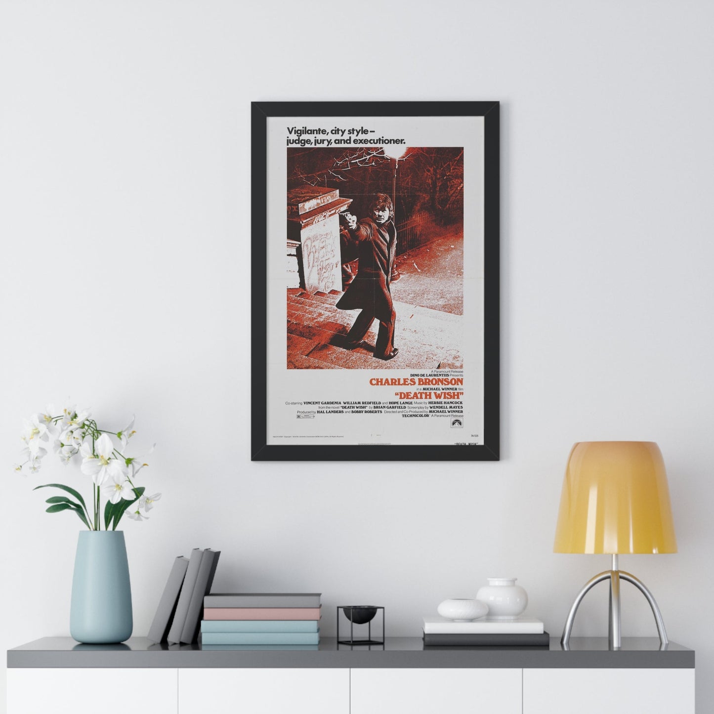 DEATH WISH 1974 - Framed Movie Poster-The Sticker Space