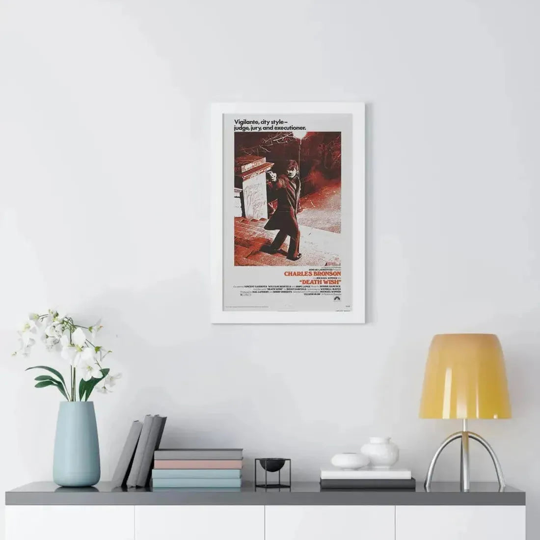 DEATH WISH 1974 - Framed Movie Poster - The Sticker Space