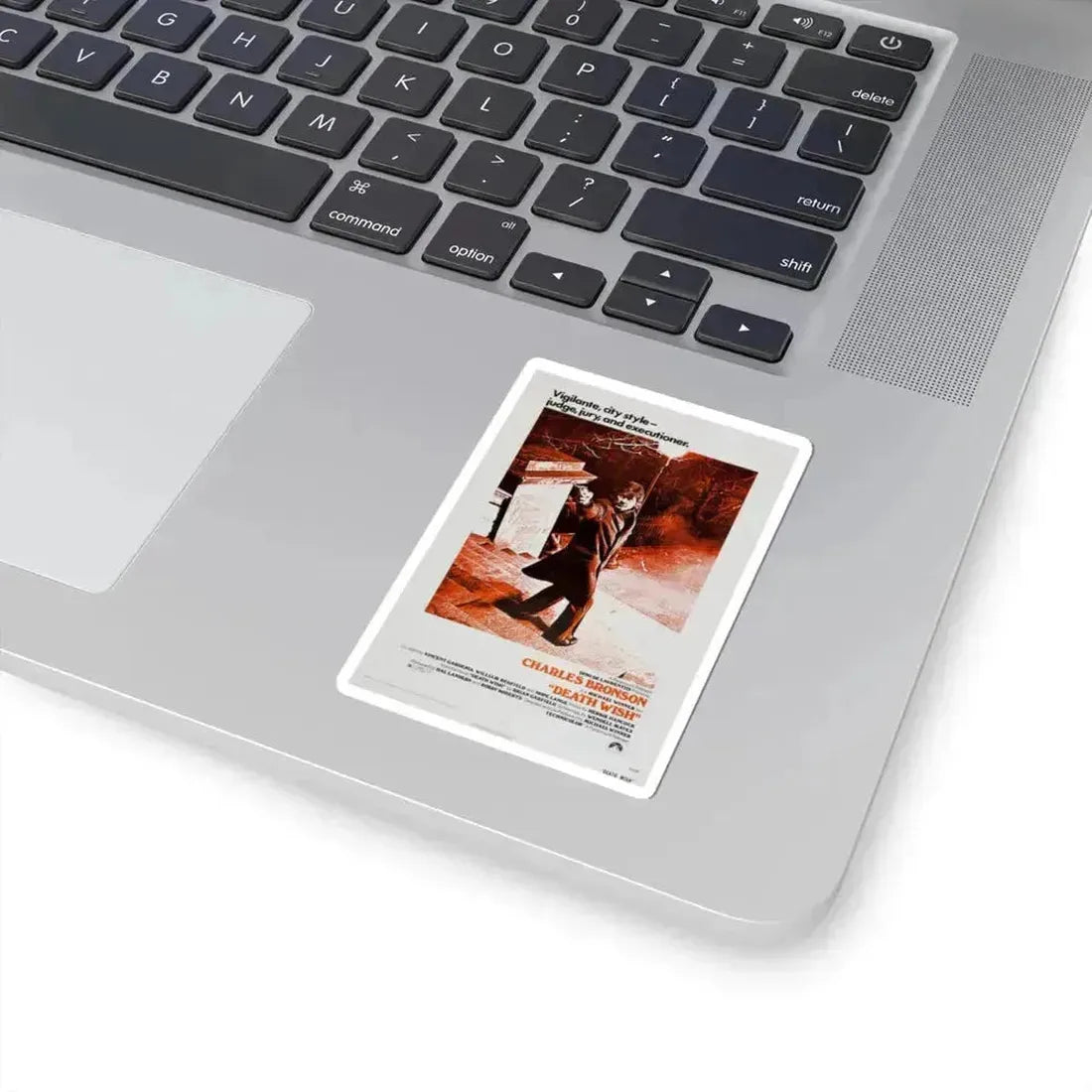 Death Wish 1974 Movie Poster - STICKER Vinyl Kiss-Cut Decal - The Sticker Space