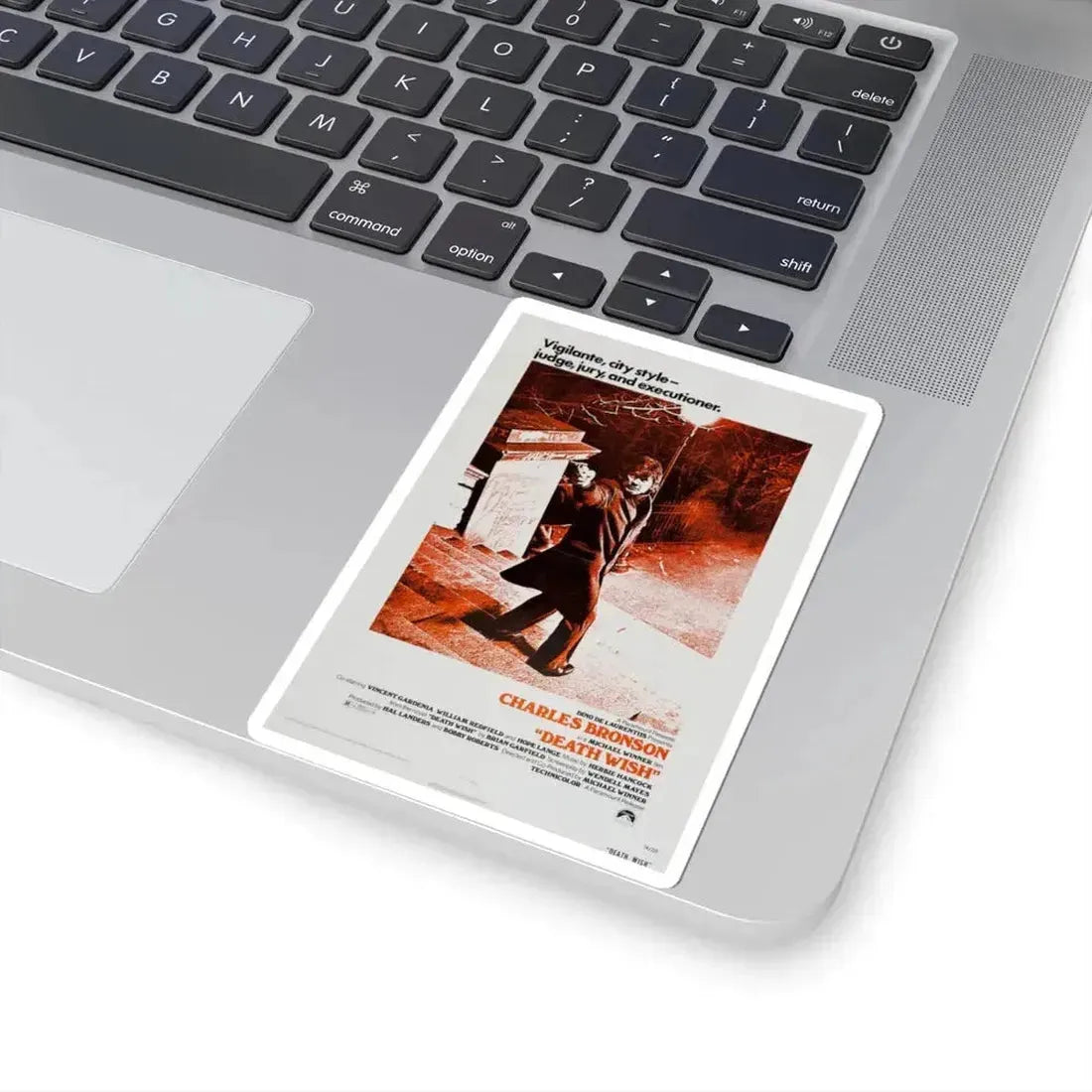 Death Wish 1974 Movie Poster - STICKER Vinyl Kiss-Cut Decal - The Sticker Space