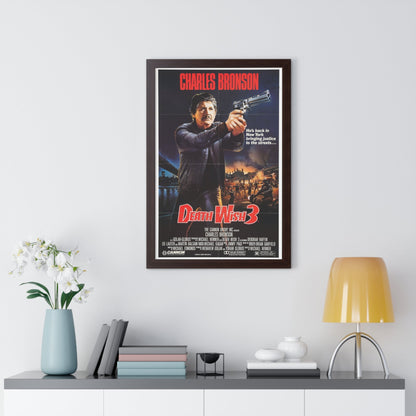 DEATH WISH 3 1985 - Framed Movie Poster-The Sticker Space