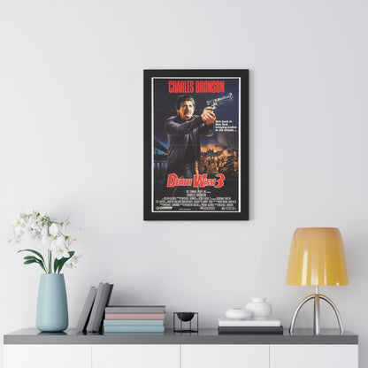 DEATH WISH 3 1985 - Framed Movie Poster-The Sticker Space