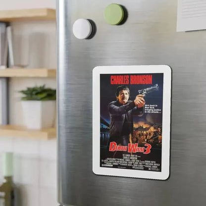 DEATH WISH 3 1985 Movie Poster - Refrigerator Magnet - The Sticker Space