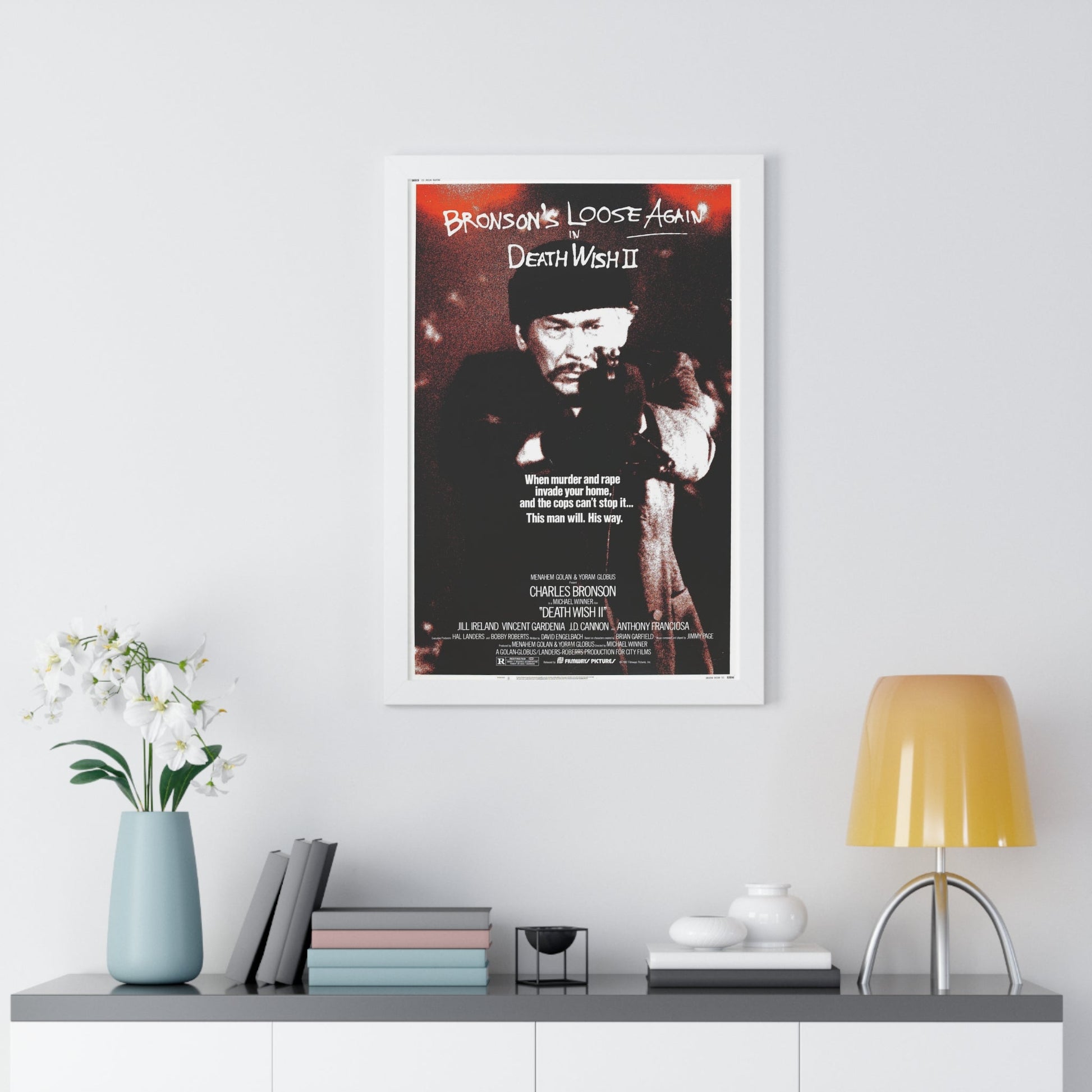 DEATH WISH II 1982 - Framed Movie Poster-The Sticker Space