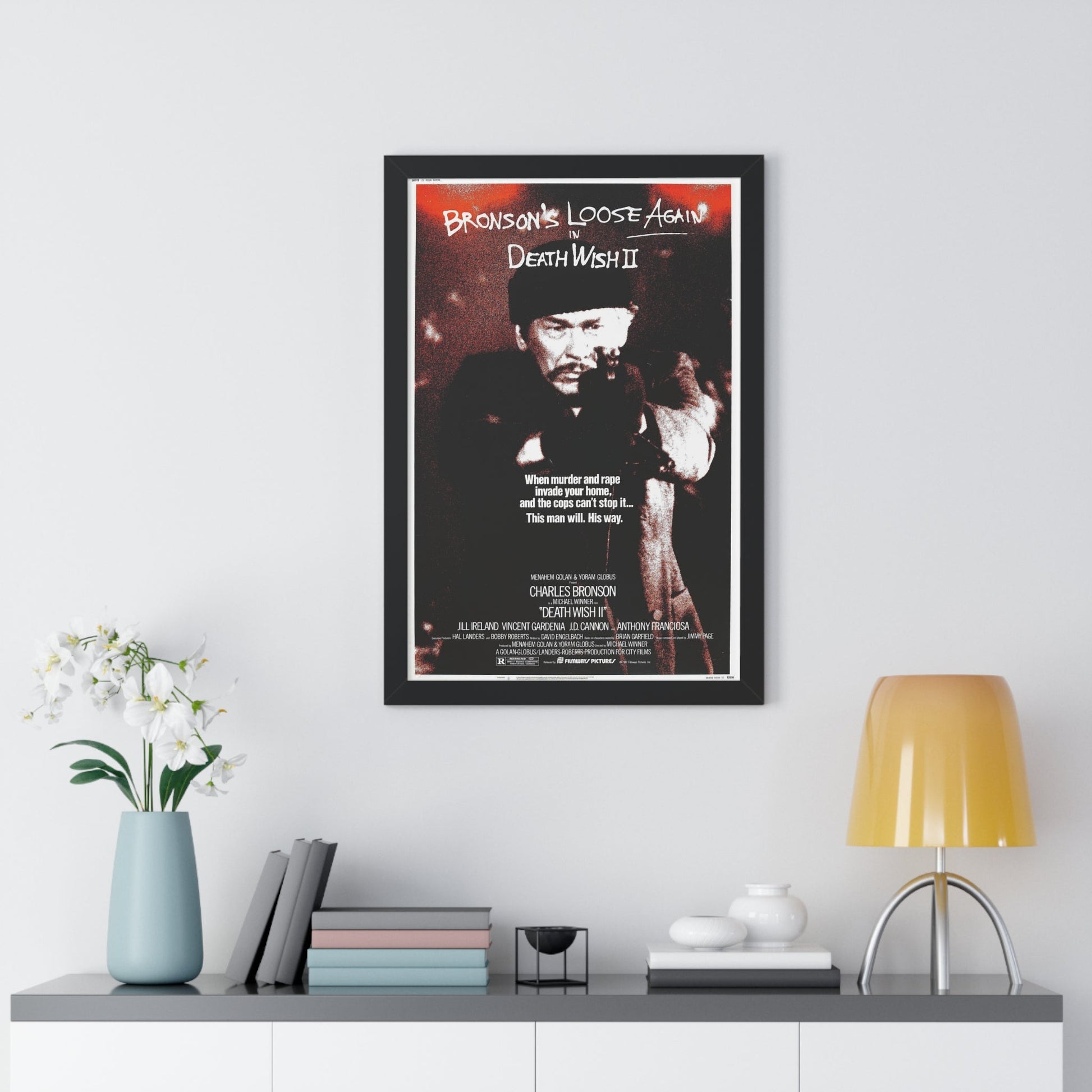 DEATH WISH II 1982 - Framed Movie Poster-The Sticker Space