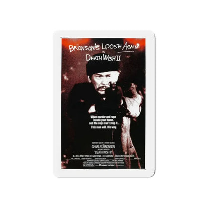 DEATH WISH II 1982 Movie Poster - Refrigerator Magnet - The Sticker Space