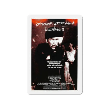 DEATH WISH II 1982 Movie Poster - Refrigerator Magnet - The Sticker Space