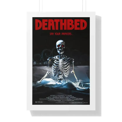 DEATHBED 1977 - Framed Movie Poster - The Sticker Space