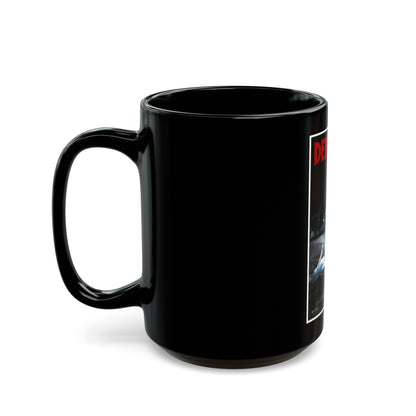 DEATHBED 1977 Movie Poster - Black Coffee Mug-The Sticker Space