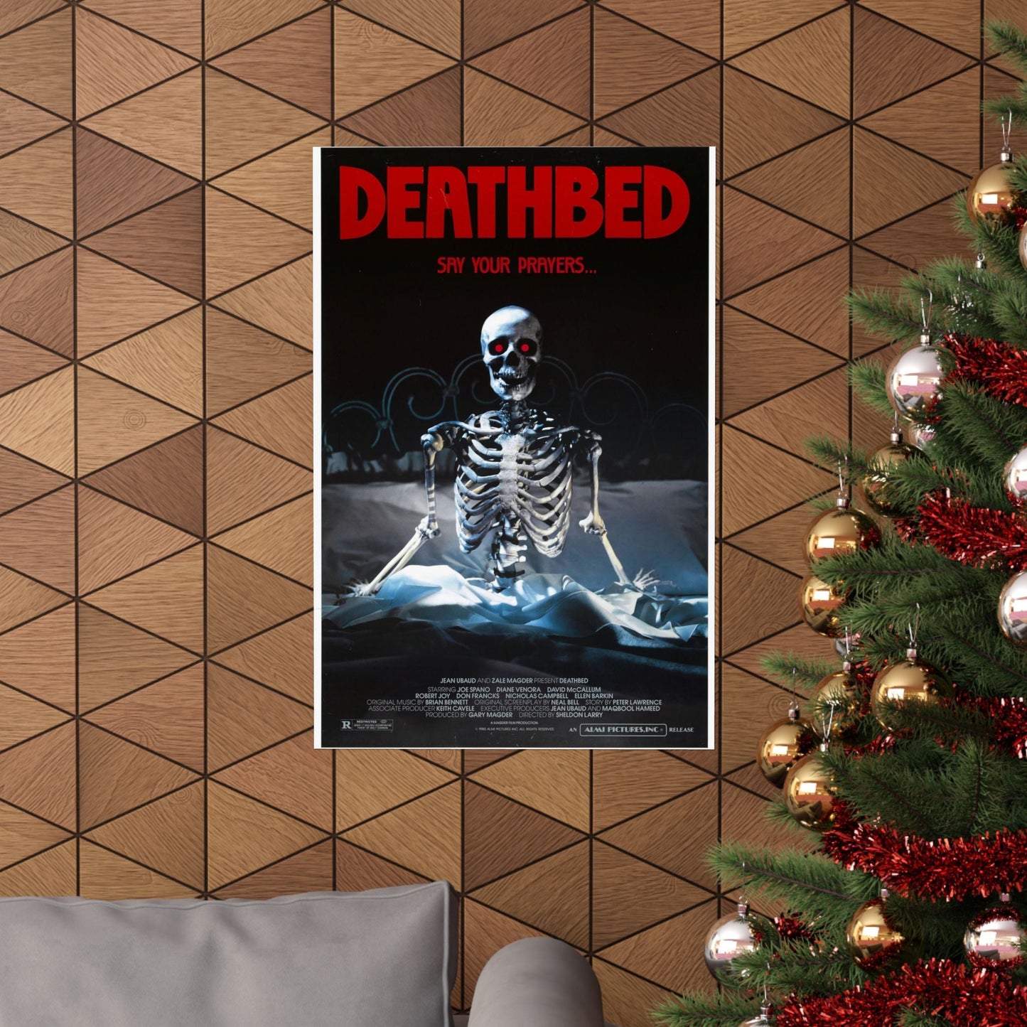 DEATHBED 1977 - Paper Movie Poster-The Sticker Space