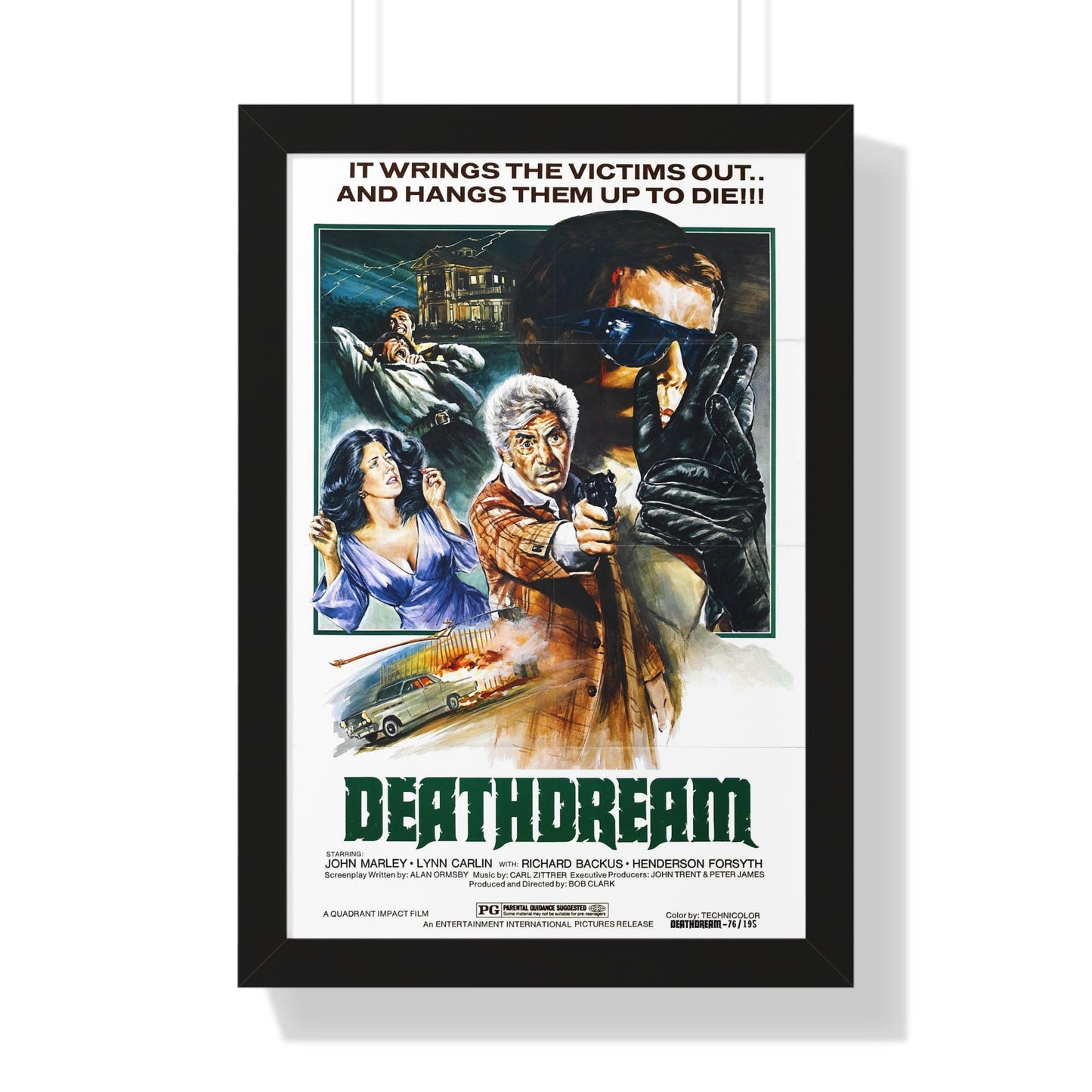 DEATHDREAM 1974 - Framed Movie Poster-16″ x 24″-The Sticker Space