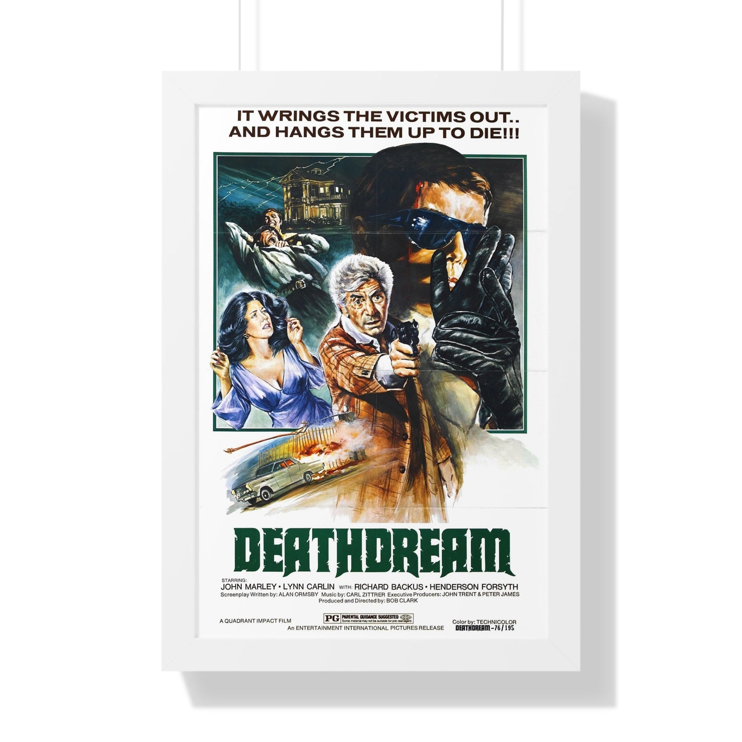 DEATHDREAM 1974 - Framed Movie Poster-16″ x 24″-The Sticker Space