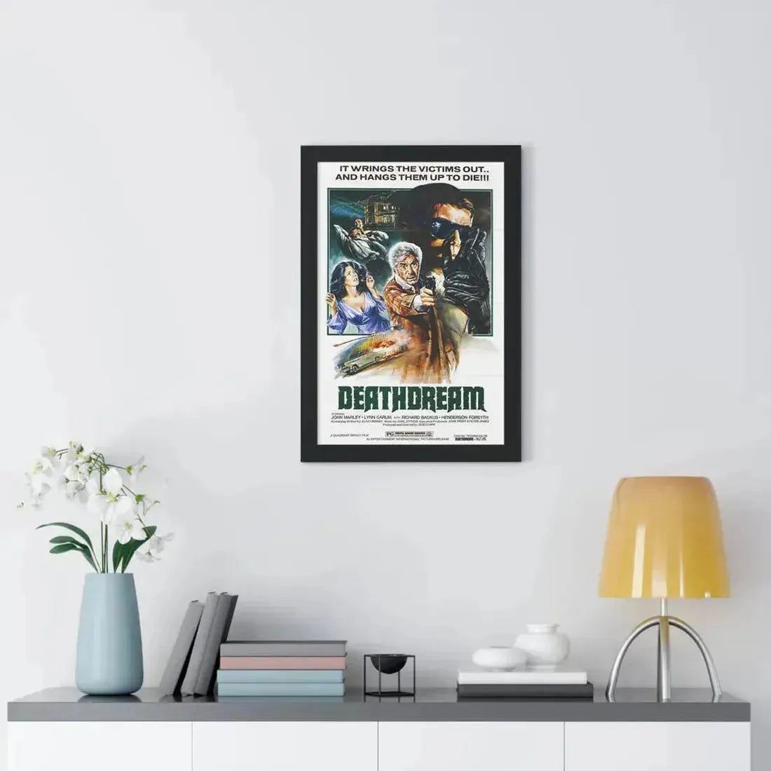 DEATHDREAM 1974 - Framed Movie Poster - The Sticker Space