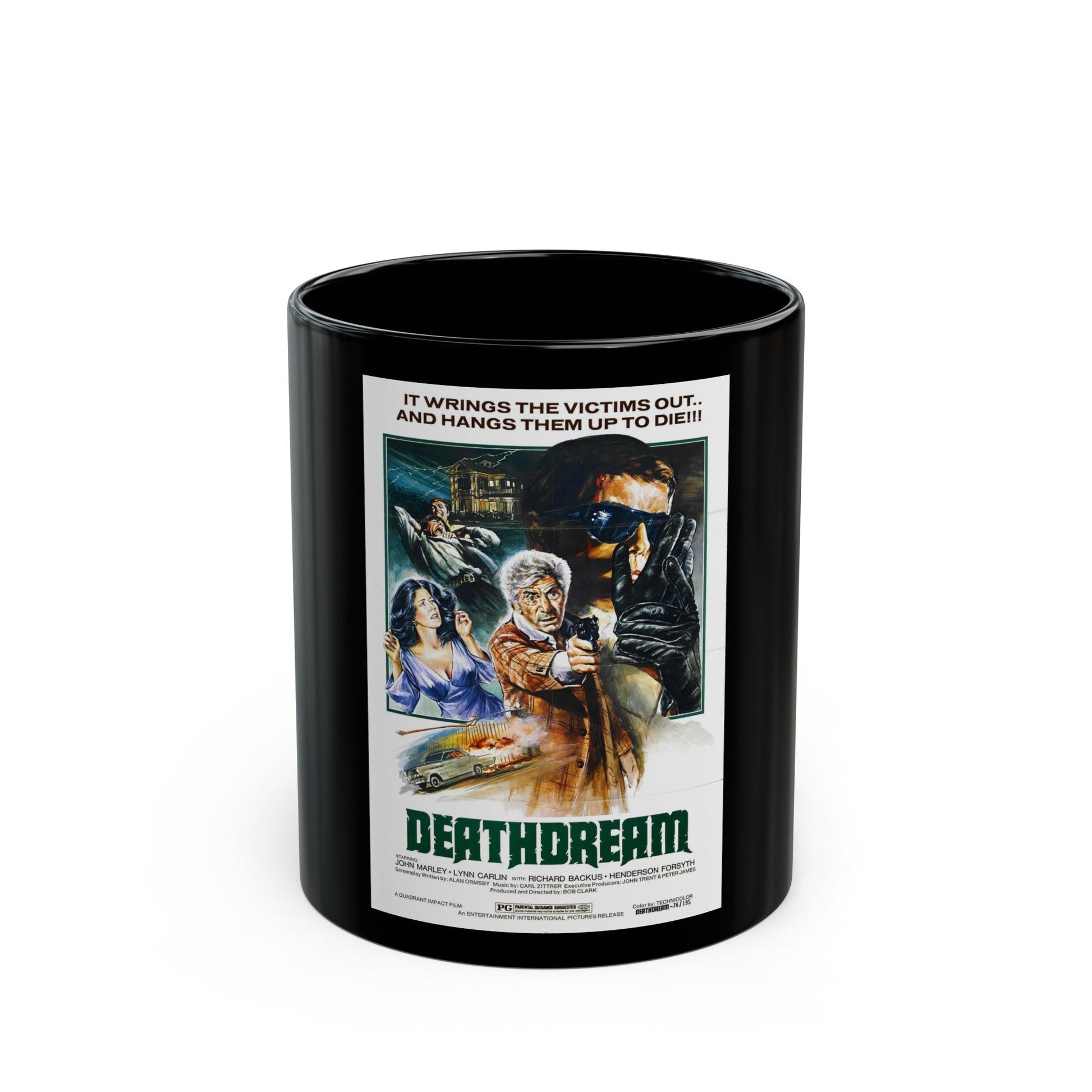 DEATHDREAM 1974 Movie Poster - Black Coffee Mug-11oz-The Sticker Space