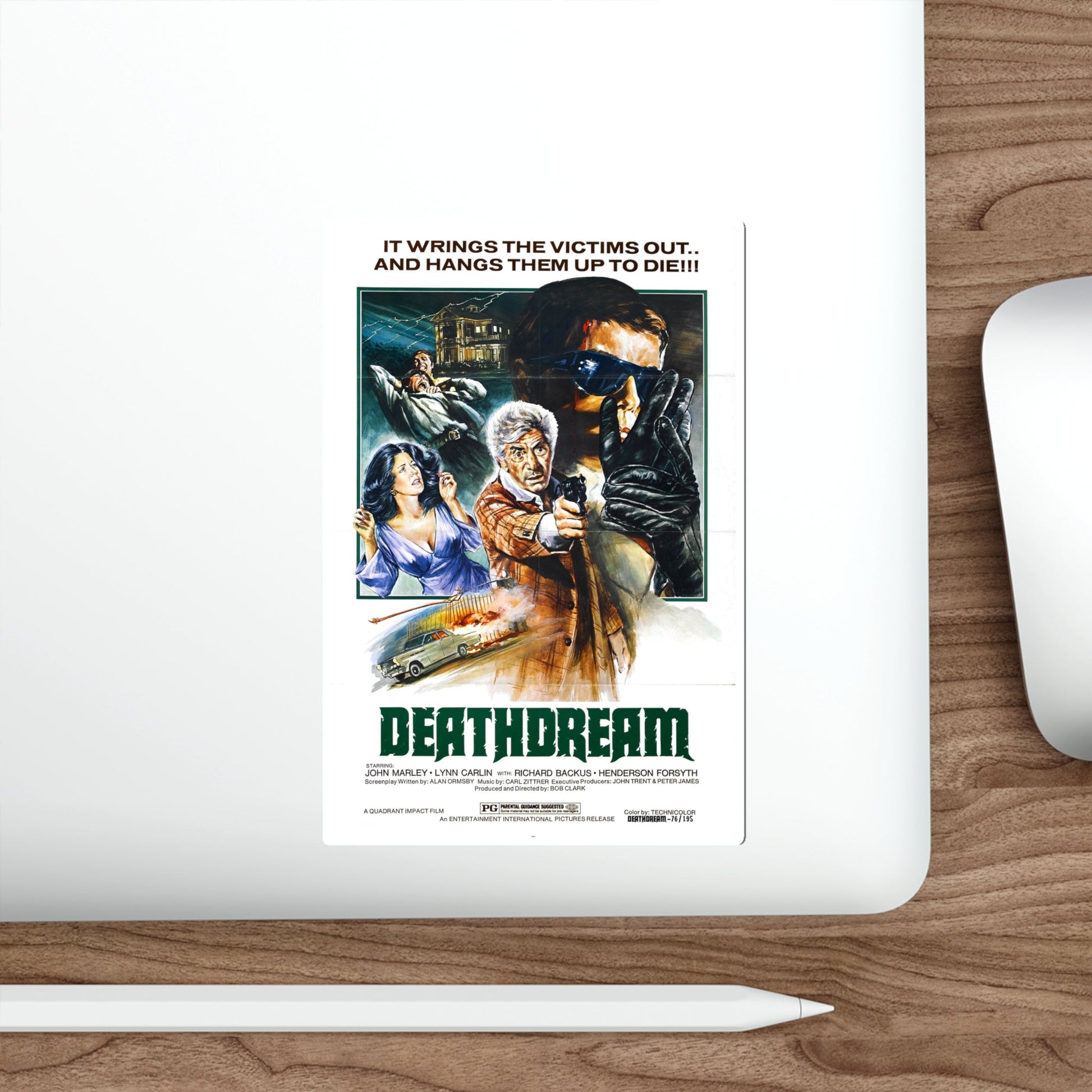 DEATHDREAM 1974 Movie Poster STICKER Vinyl Die-Cut Decal-The Sticker Space