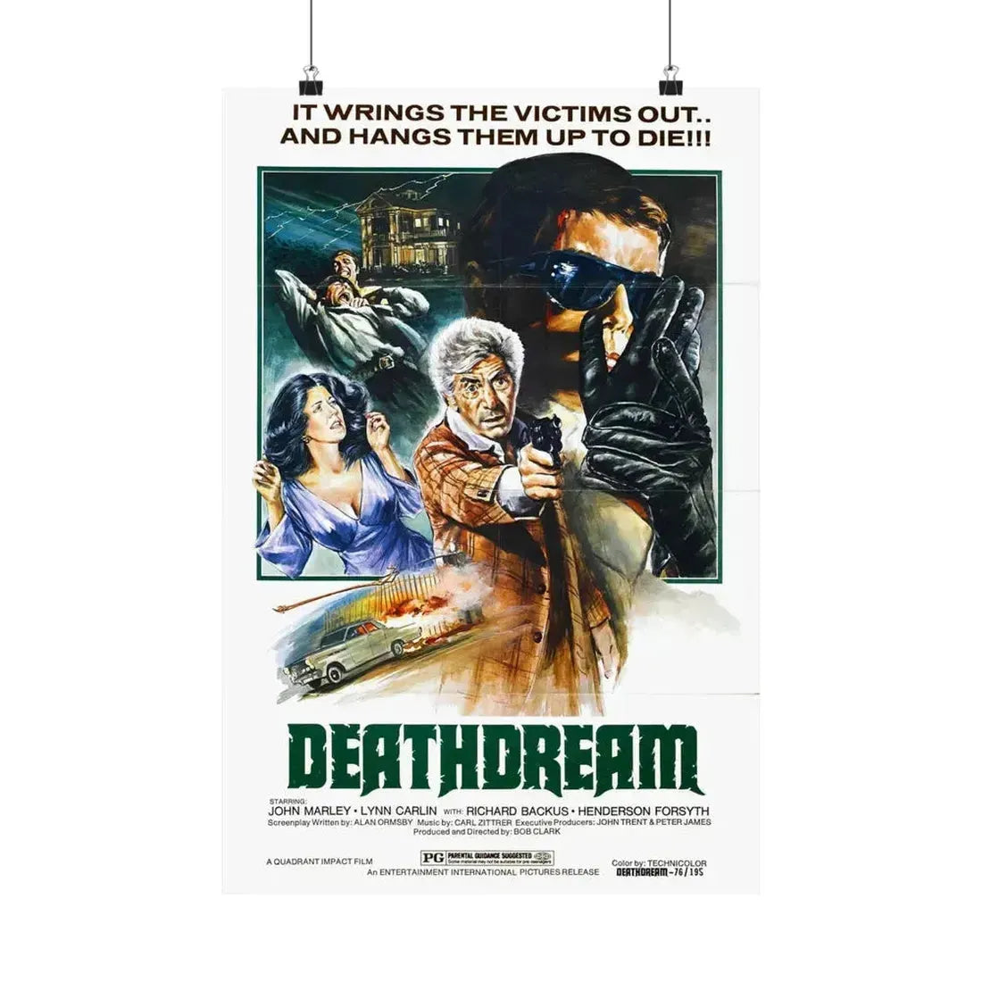 DEATHDREAM 1974 - Paper Movie Poster 16″ x 24″ Matte - The Sticker Space