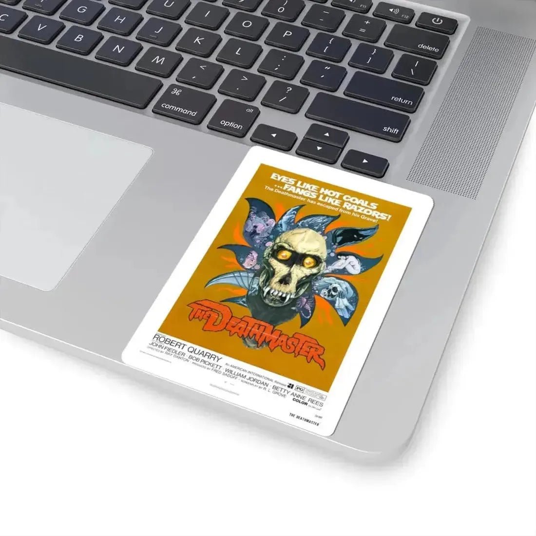 Deathmaster 1972 Movie Poster - STICKER Vinyl Kiss-Cut Decal - The Sticker Space