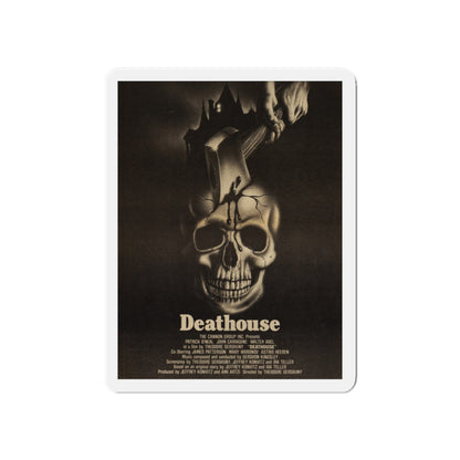 DEATHOUSE (SILENT NIGHT, BLOODY NIGHT) 1972 Movie Poster - Die-Cut Magnet-6 × 6"-The Sticker Space