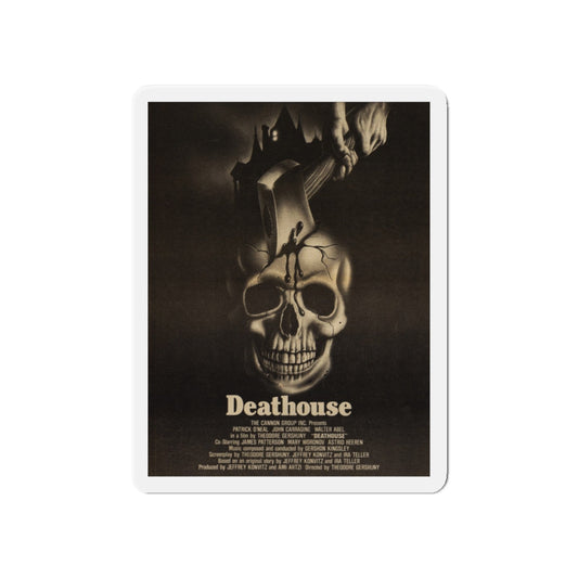 DEATHOUSE (SILENT NIGHT, BLOODY NIGHT) 1972 Movie Poster - Die-Cut Magnet-6 × 6"-The Sticker Space