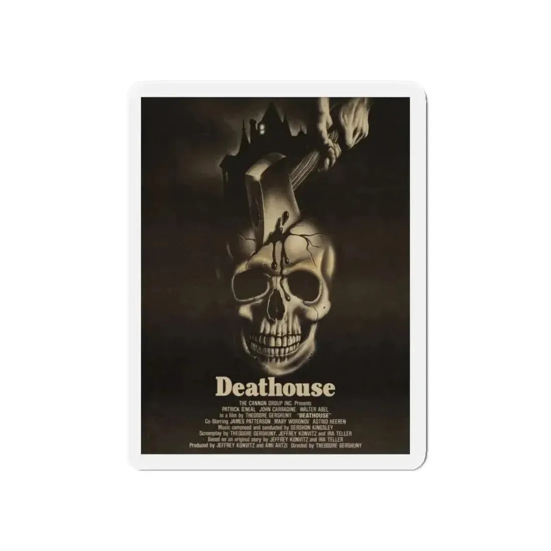 DEATHOUSE (SILENT NIGHT, BLOODY NIGHT) 1972 Movie Poster - Refrigerator Magnet - The Sticker Space