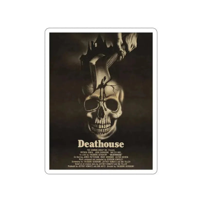 DEATHOUSE (SILENT NIGHT, BLOODY NIGHT) 1972 Movie Poster STICKER Vinyl Die-Cut Decal 3 Inch - The Sticker Space