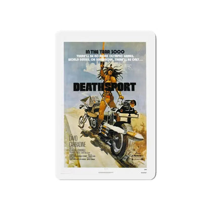 DEATHSPORT 1978 Movie Poster - Refrigerator Magnet 5 Inch - The Sticker Space