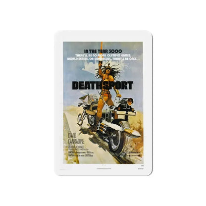 DEATHSPORT 1978 Movie Poster - Refrigerator Magnet 6 Inch - The Sticker Space