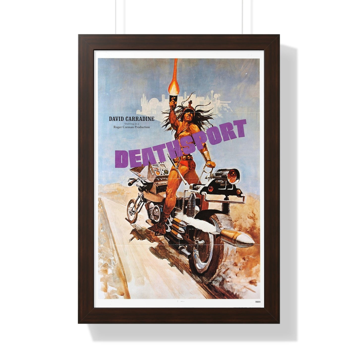 DEATHSPORT (2) 1978 - Framed Movie Poster-16″ x 24″-The Sticker Space