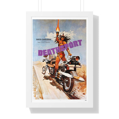 DEATHSPORT (2) 1978 - Framed Movie Poster-16″ x 24″-The Sticker Space