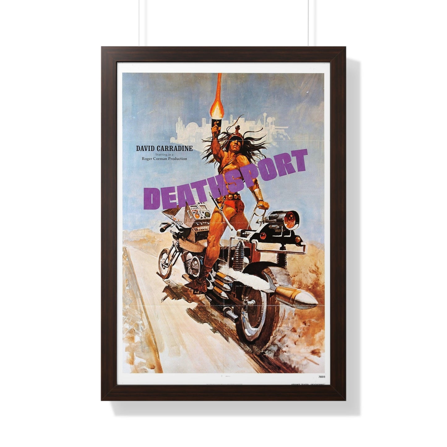 DEATHSPORT (2) 1978 - Framed Movie Poster-20" x 30"-The Sticker Space